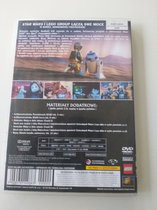 Film bajka lego Star Wars Padawańskie Widmo vidoe