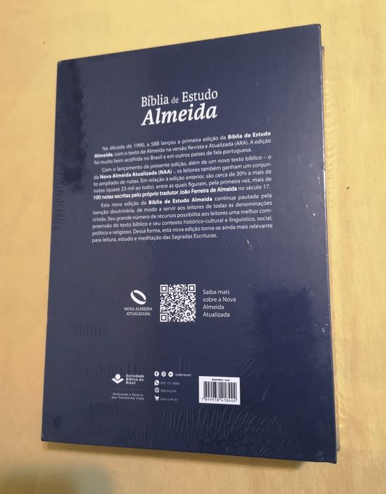 Bíblia de Estudo Almeida NOVA