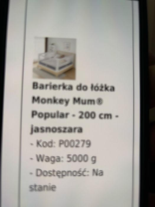 Barierki Monkey mum