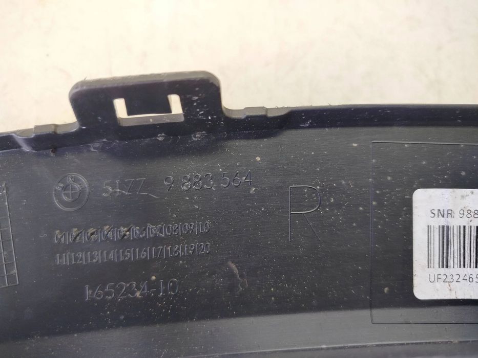 Nadkole tylne Tył strona lewa BMW X1 U11 9883564