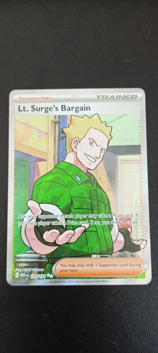 Lt. Surge's Bargain (MEG 170)
Mega Evolution - Singles