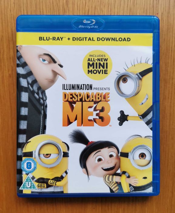 Despicable Me 3 (Gru, Dru i Minionki) Blu-ray (En) (2017)
