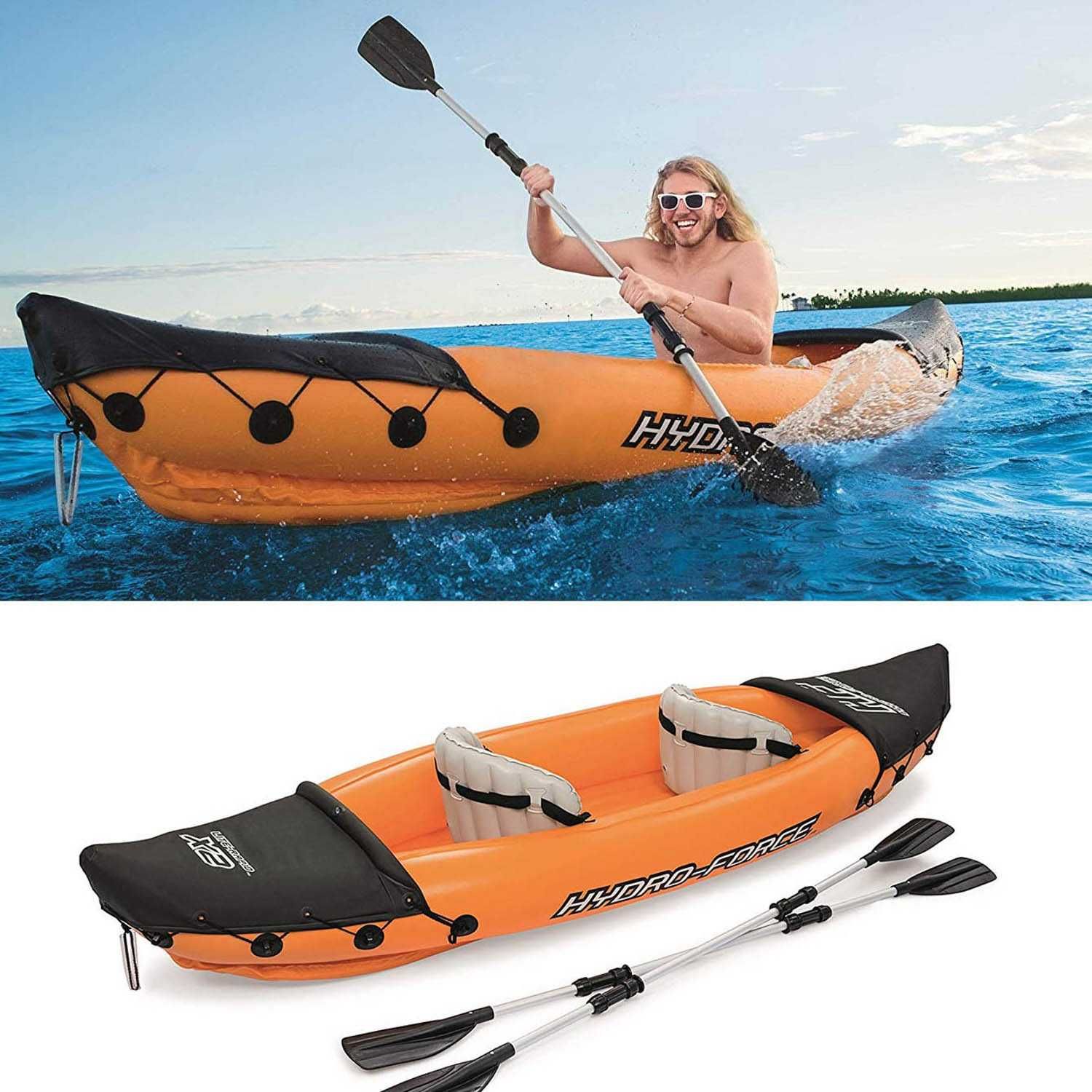 Двухместная надувная лодка байдарка каякBestway 321x88 см: 5 800 грн ...