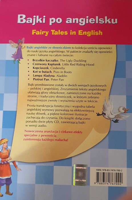 Bajki po angielsku książka