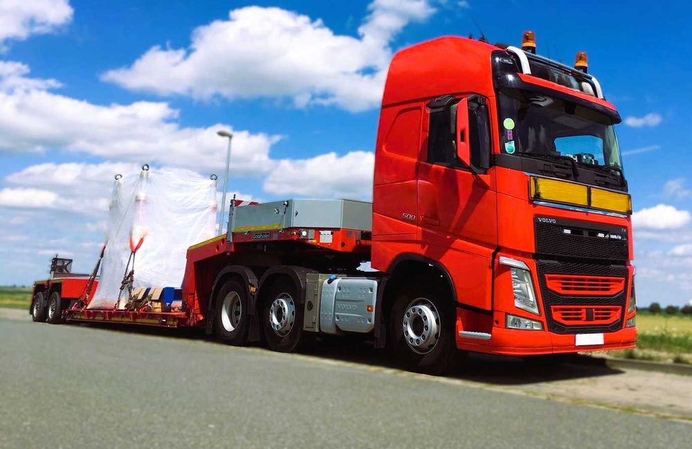 ТРАЛ - Розсувний (Низькорамний) / професійне перевезення / (негабарит)