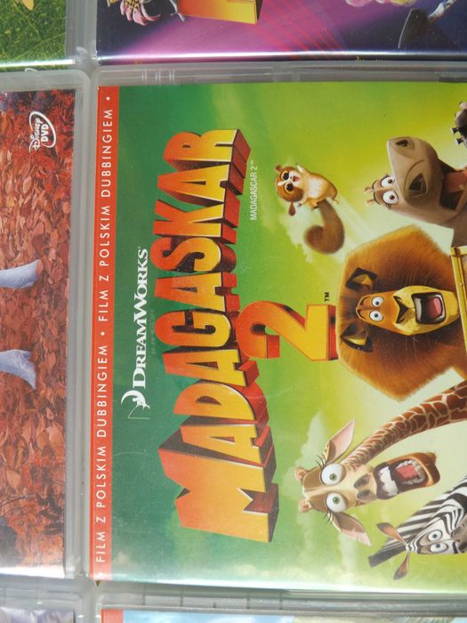Madagaskar bajka film trylogia dvd