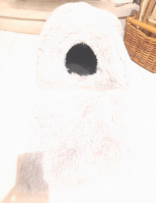 nicho iglo para gatos cães almofada