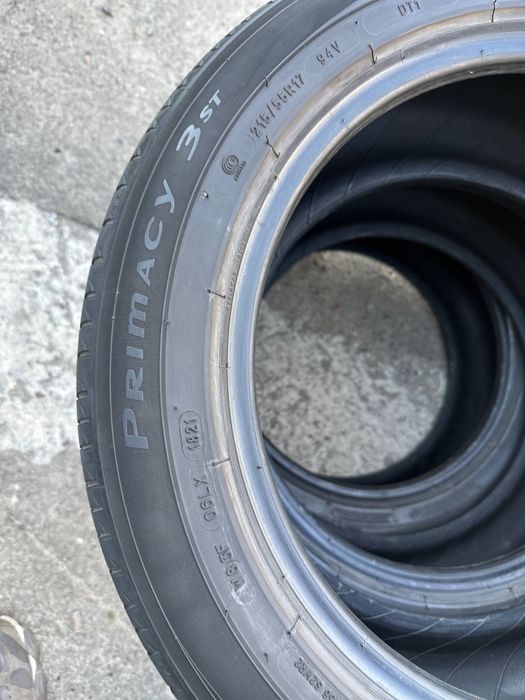 Шини 215/55 r17 Michelin б/у літо