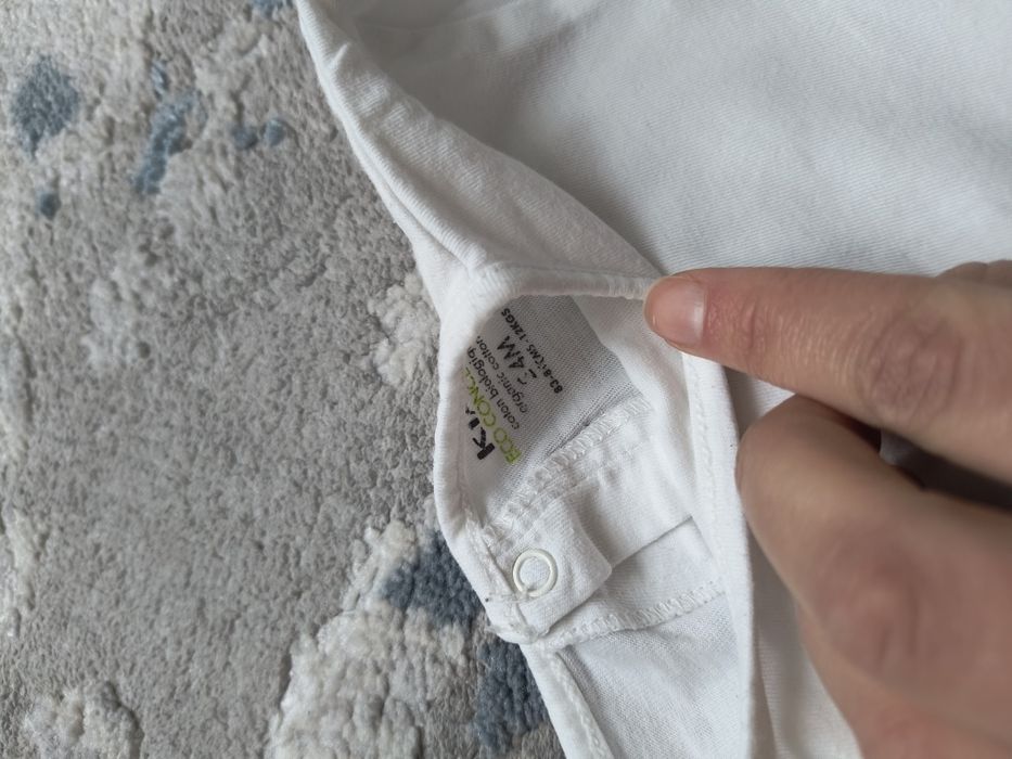 Топ кофта реглан для дівчинки білі набір пакет