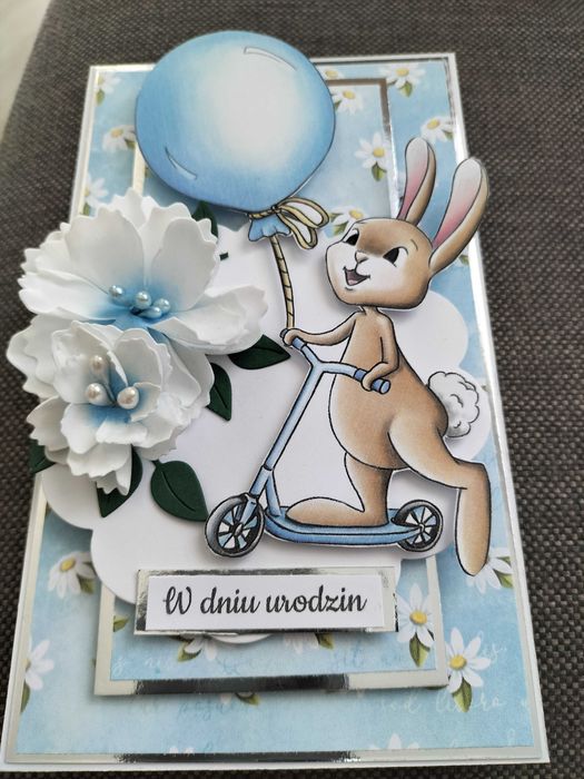 Kartka urodzinowa dla chłopca -  wersja 1