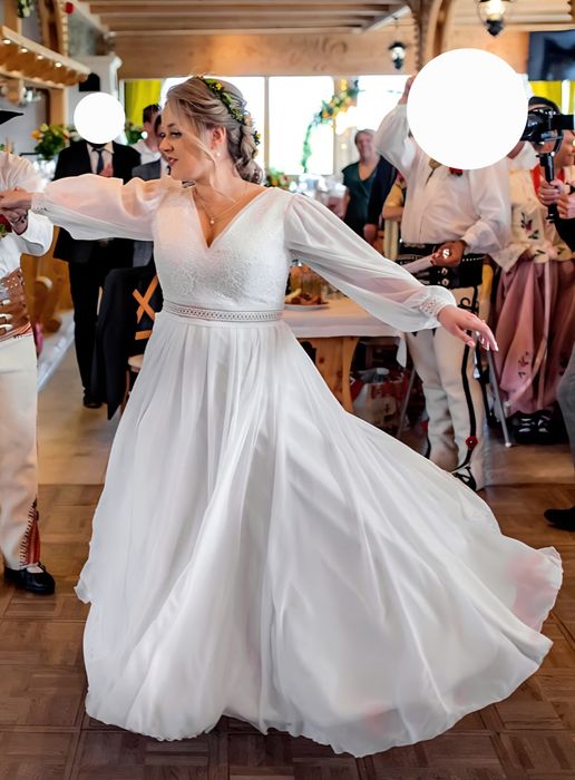 Suknia ślubna w stylu Boho