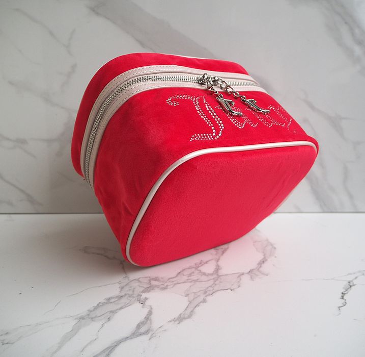 Kosmetyczka Juicy Couture czerwona