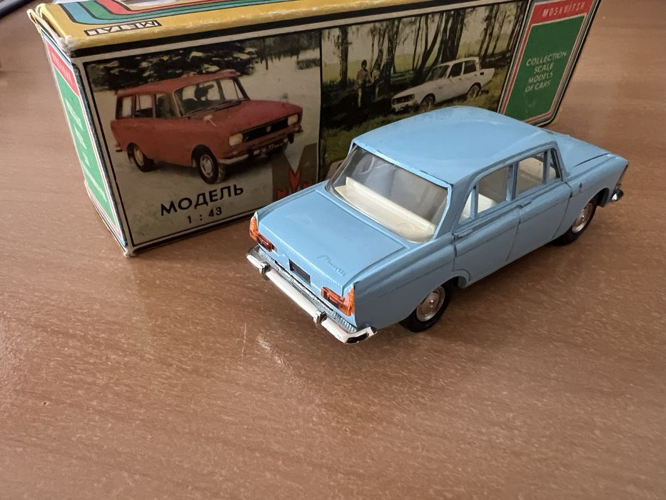 Москвич 408 А1 Фестиваль 1/43 коробка рідкісний
