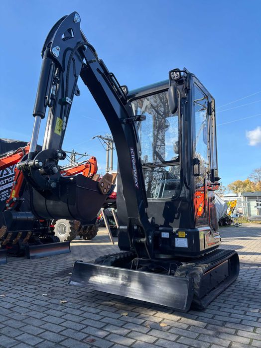 Minikoparka Kingway S15K PROMOCJA -15% 1700kg 3 cyl.