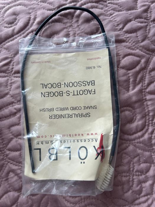 Fagote, com estojo e acessorios