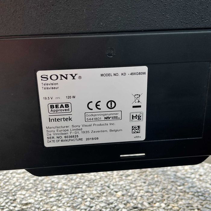 Telewizor SONY 49XG8096 | Pełny Zestaw | Android TV