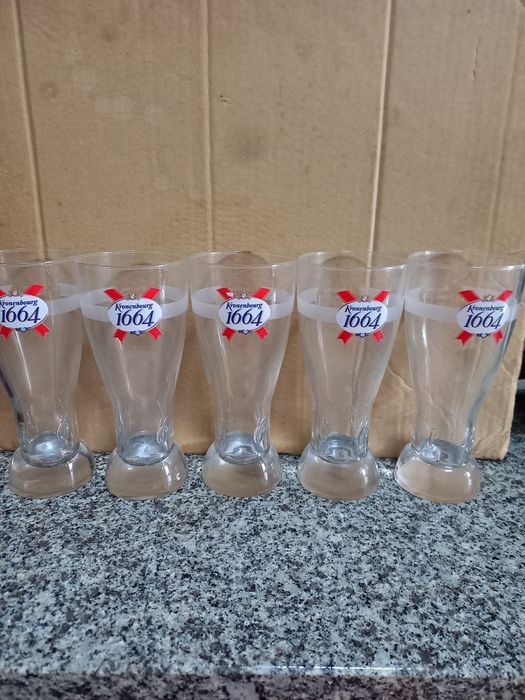 Copos. Cerveja  Kronenbourg  1664 5. Copos. Todos. 5€