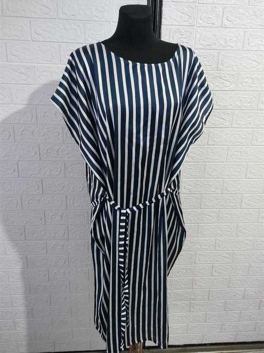 Sukienka długa rozmiar 50 nowa oversize plus size paki lato wioasna cena 38 zł