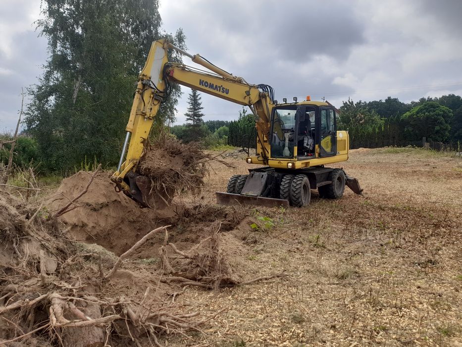 Wycinka drzew karczowanie działek