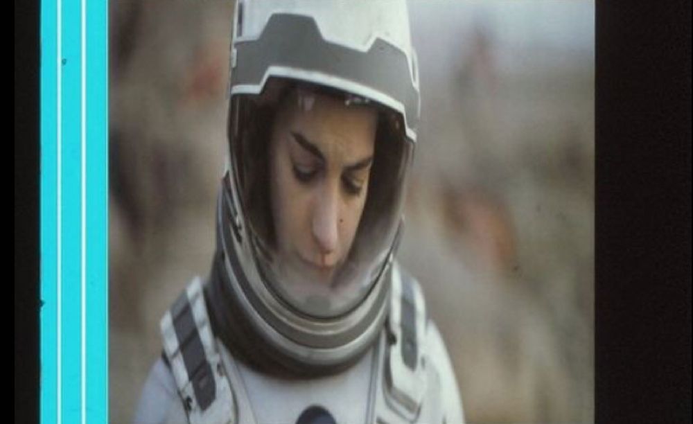 Fotogramas em película 35mm do filme culto INTERSTELLAR