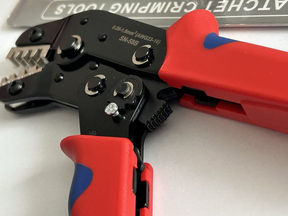 Кримпер клещи обжимные для автоклемм 0,25-1,5мм