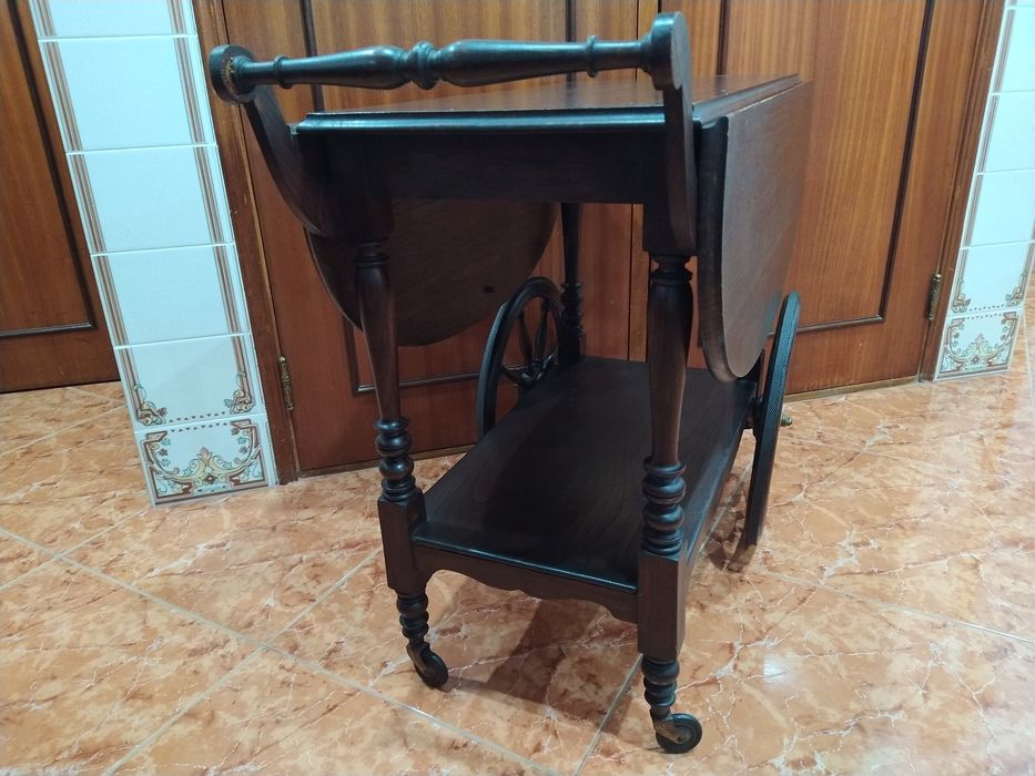 Carrinho bar bebidas chá mesa móveis garrafeira sala casa quarto