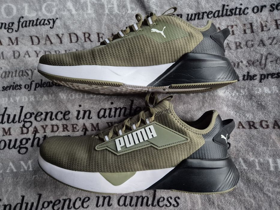 Buty PUMA Retaliate 3 oliwkowe