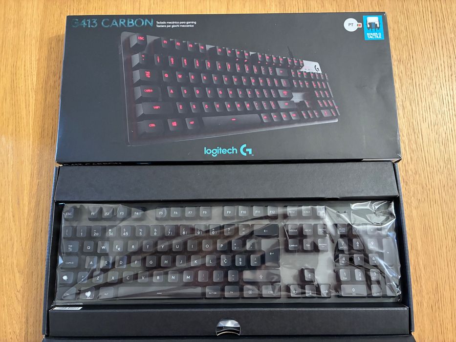 Teclado Gaming Logitech G413 Carbon PT-PT