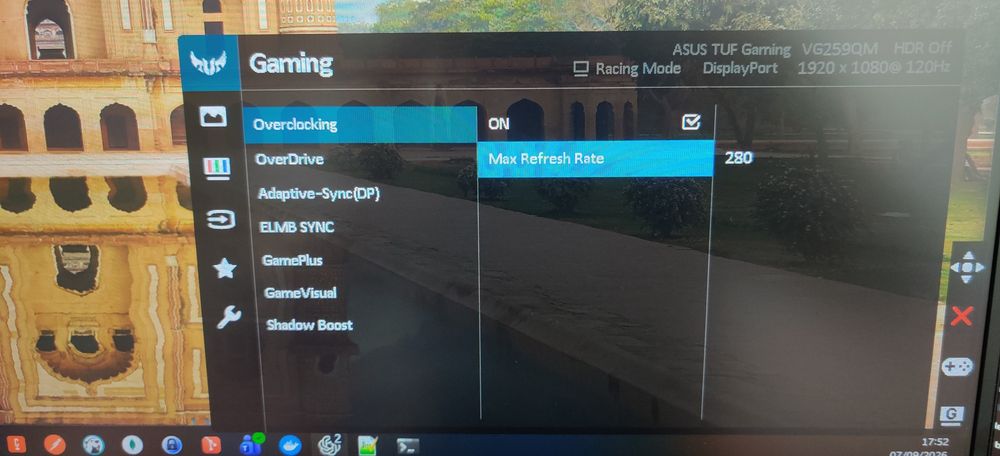 Monitor Asus VG259QM
