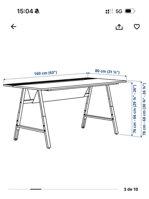 Mesa Gamer IKEA