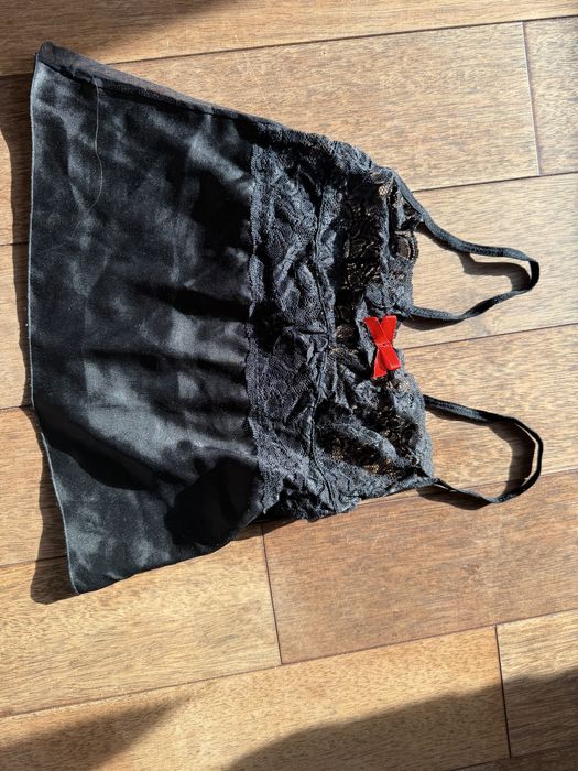 Koszulka nocna czarna