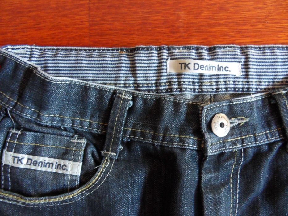 Jeansy młodzieżowe TK Denim straight rozmiar 16, na 170-175 cm wzrostu