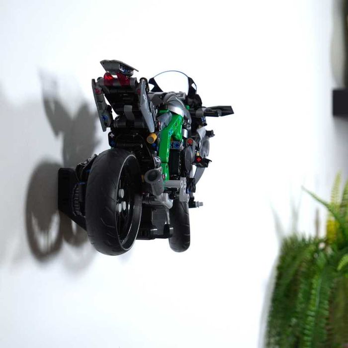 3D Кріплення для LEGO Technic Мотоцикл Kawasaki Ninja H2R 42170 Чорний