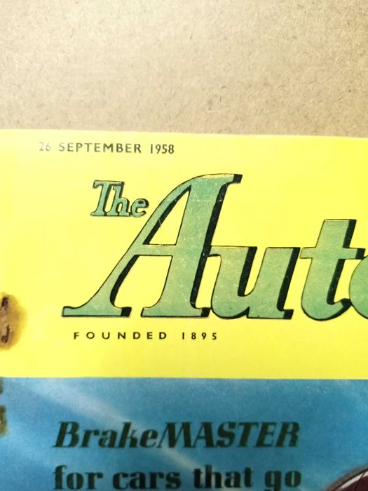The Autocar - 26 Set. 1958