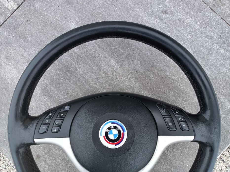 Kierownica MSport BMW E46 E39 E38 X5 E53 sportowa z multifunkcją