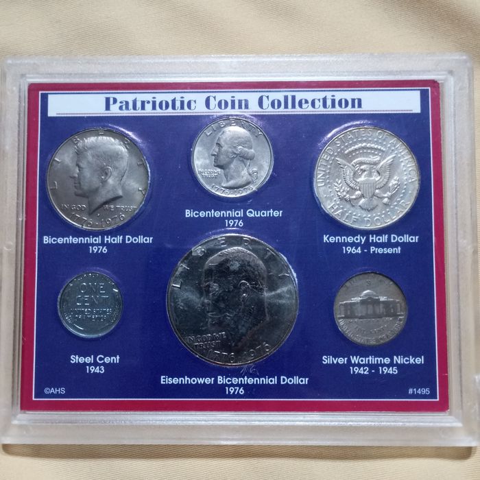 Набор коллекционных монет сша