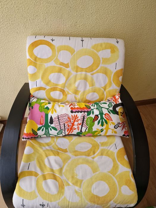 Sofá e Poltrona e almofada