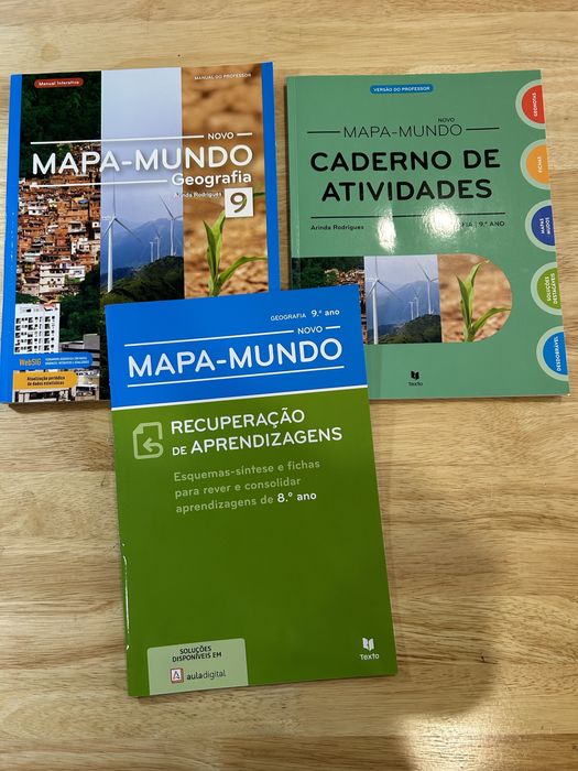 Mapa Mundo 9 Capa do professor de Geografia