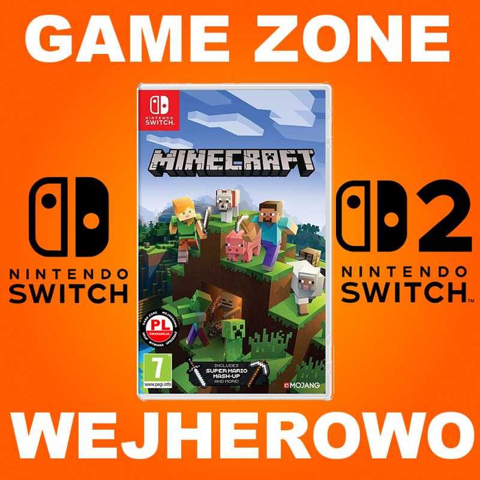 Minecraft PL Nintendo SWITCH + Lite + Oled + SWITCH 2 = sklep Wejherowo