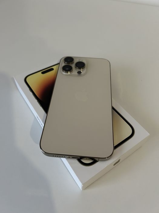 Офіційний 14 pro max 128 gold neverlock