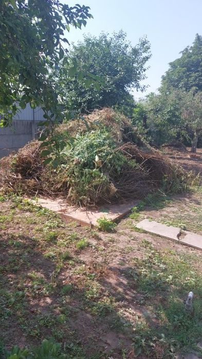 Уборка участка,вывоз мусора,хлама