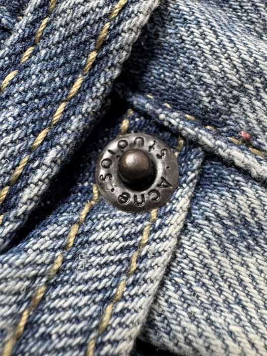 Джинси Acne Studios сині | Акне студио