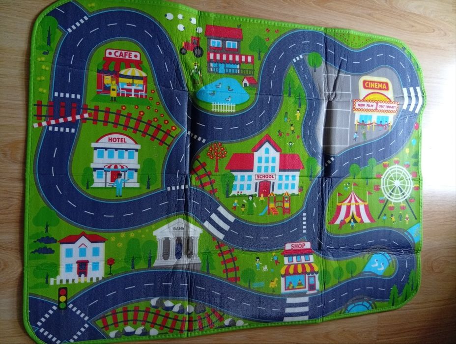 Mata mapa miasta do zabawy z izolacją