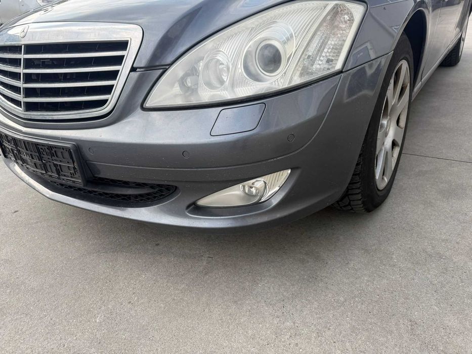 Zderzak przód  pdc xenon mercedes s-klasa w221 przedlift kod lakieru 368