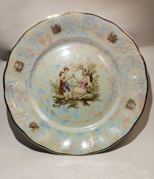 Duży talerz dekoracyjny – Karolina „Miłość Wiedeńska”