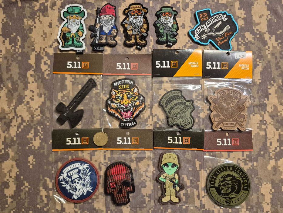 5.11 Патчі/Шеврони