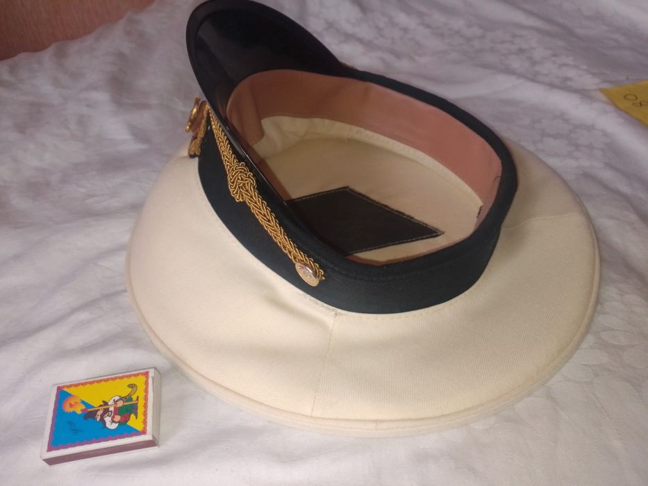 Фуражка морская ВМФ офицерская парадная ссср.