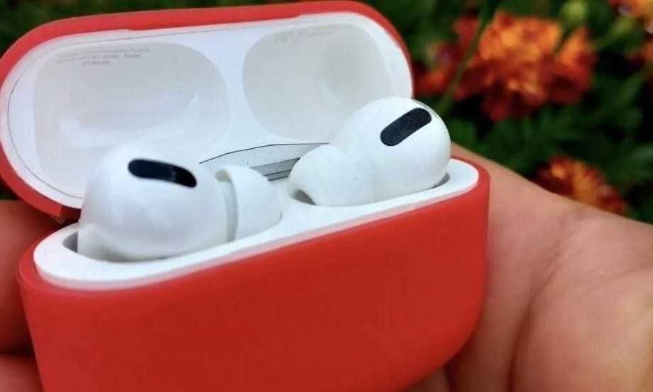 АирПодс Pro Беспроводные Наушники с шумоподавлением+чехол