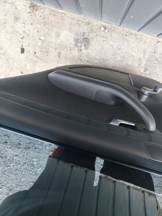 Prawe drzwi tył audi a4 b6 srebrne szyba mikrostyk boczek