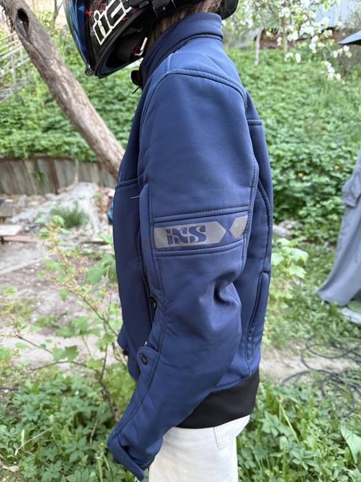 Мотокуртка iXS softshell, синя, жіноча/унісекс, вживана